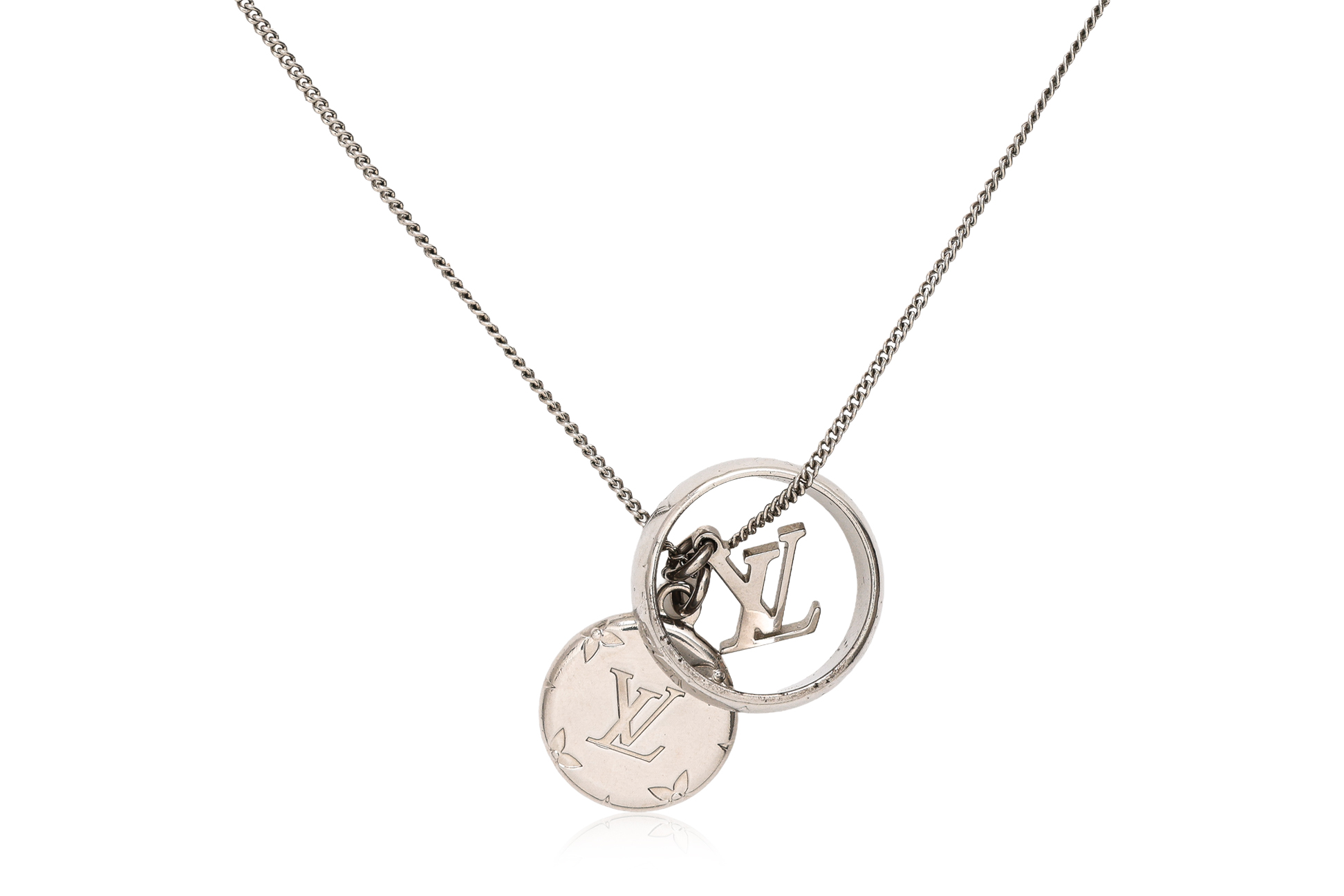 LOUIS VUITTON MONOGRAM CHARMS NECKLACE