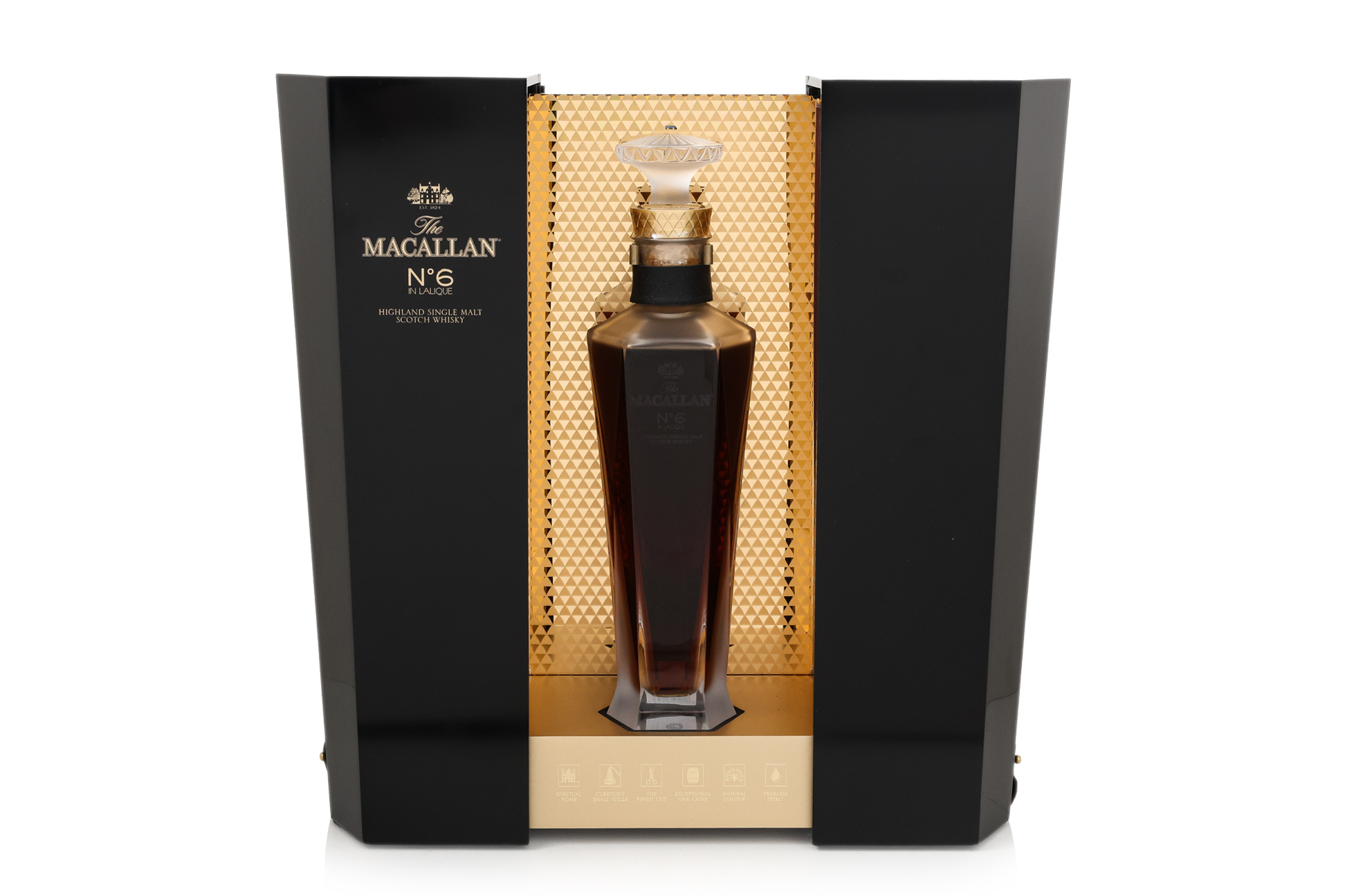 THE MACALLAN NO.6 IN LALIQUE DECANTER