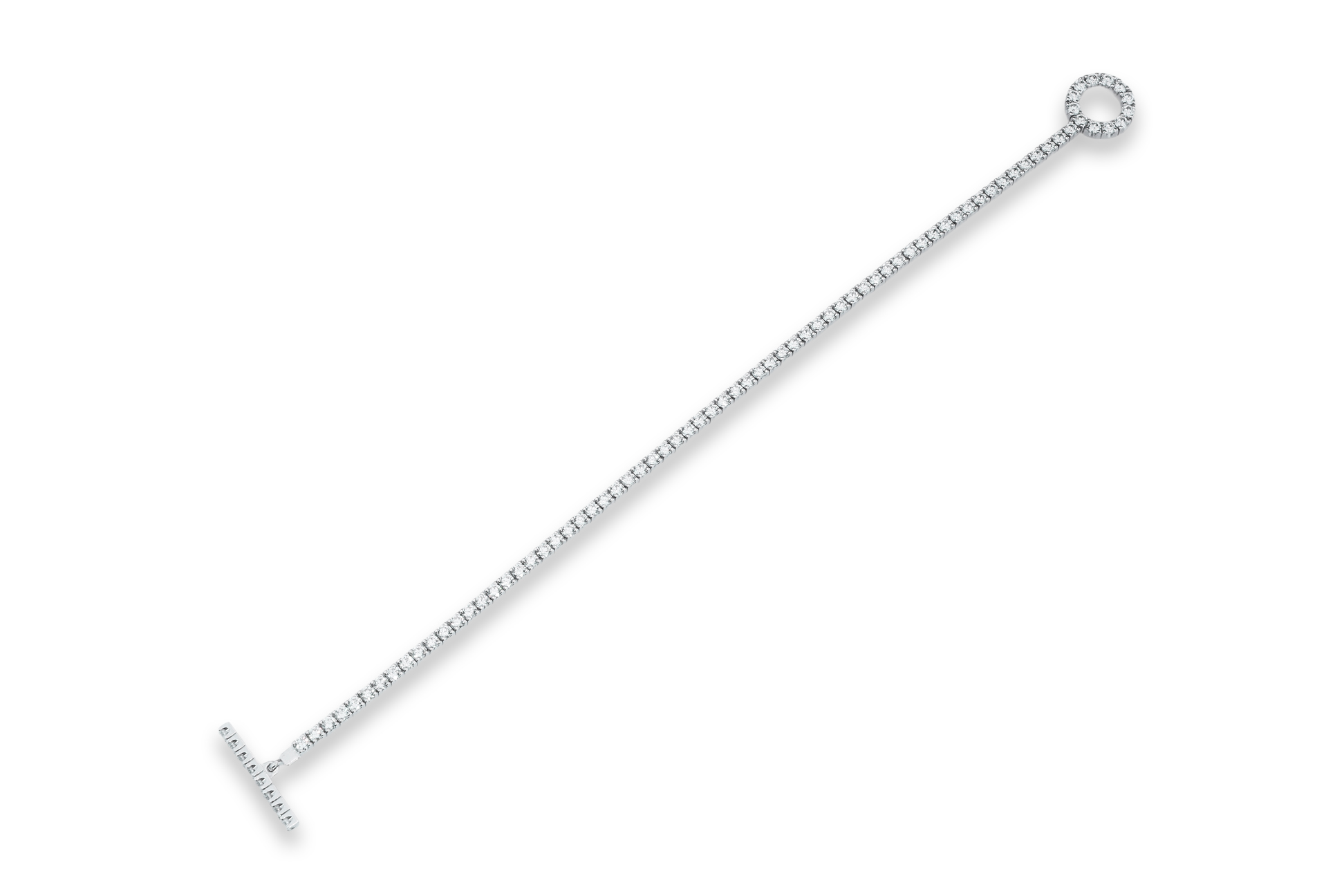 HERMÈS 'FINESSE' DIAMOND TENNIS BRACELET