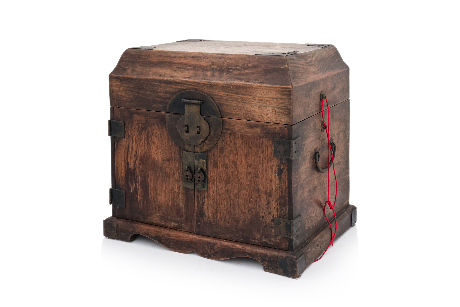 A HUANGHUALI SEAL CHEST, GUANPIXIANG
