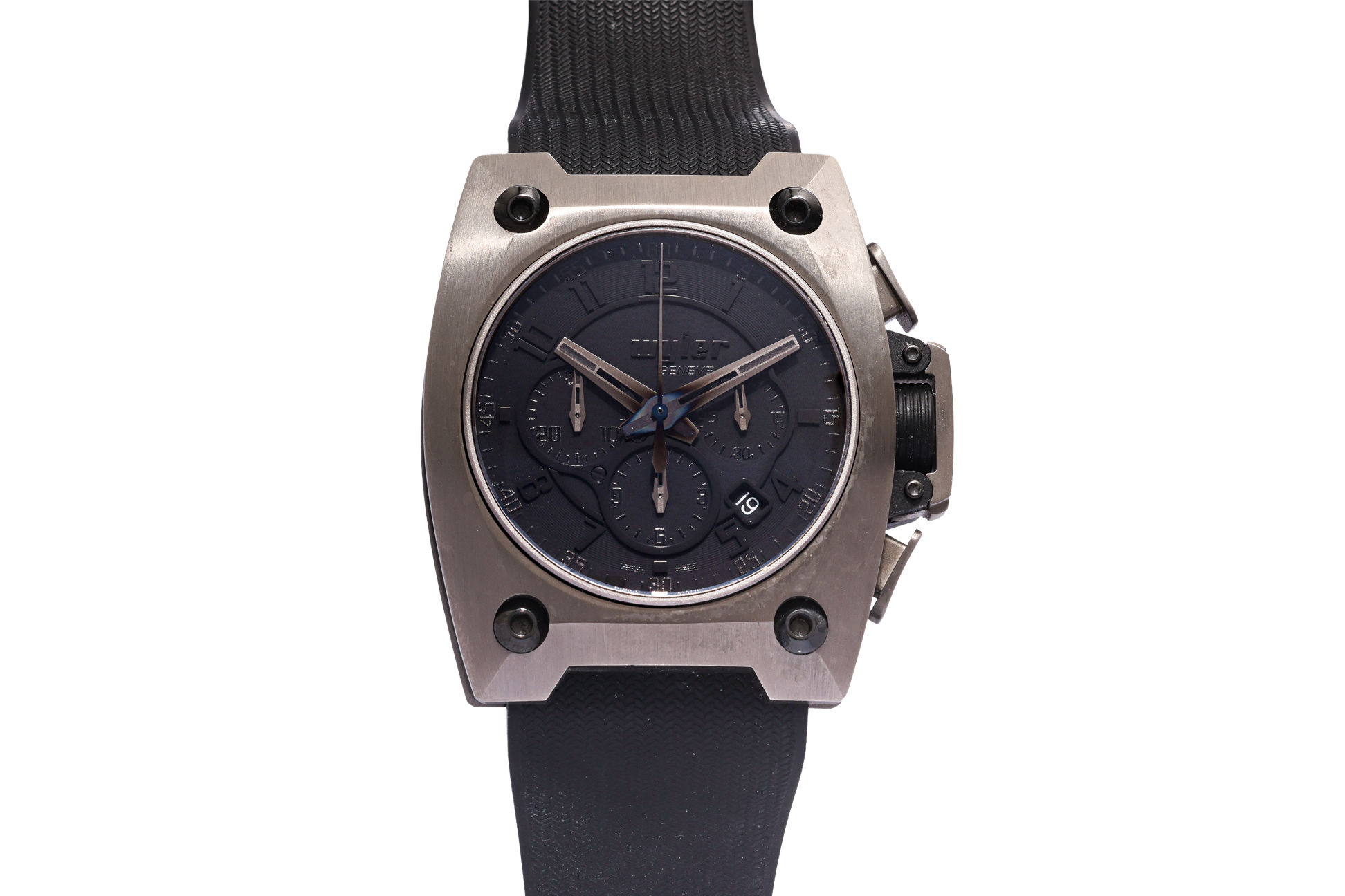 WYLER GENEVE - A CODE R TITANIUM CARBON FIBRE AUTOMATIC CHRONOGRAPH