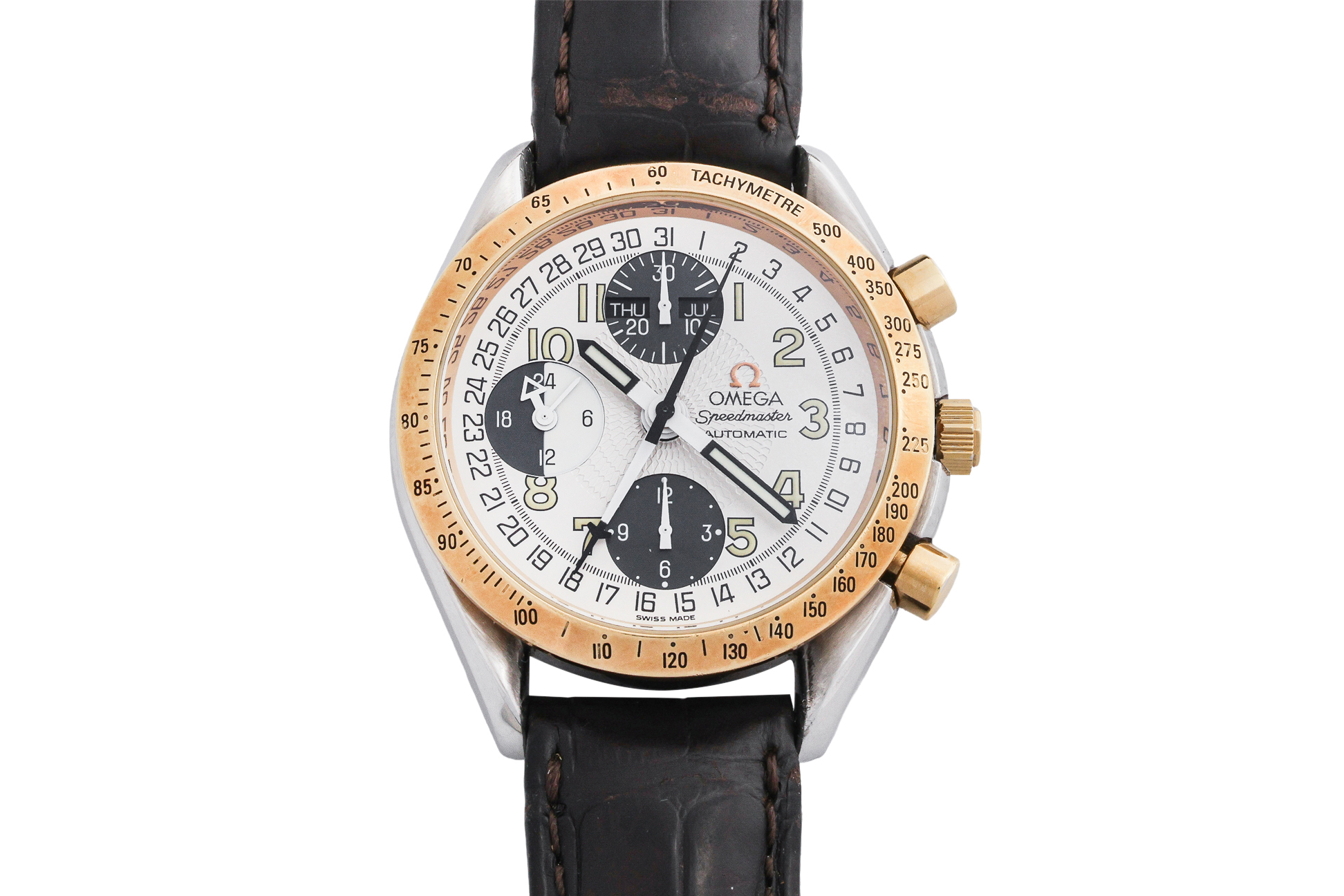 OMEGA - A SPEEDMASTER TRIPLE CALENDAR CHRONOGRAPH