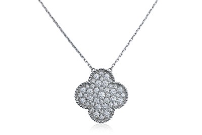 LOT 86 - VAN CLEEF _ ARPELS MAGIC ALHAMBRA DIAMOND PENDANT NECKLACE.jpg