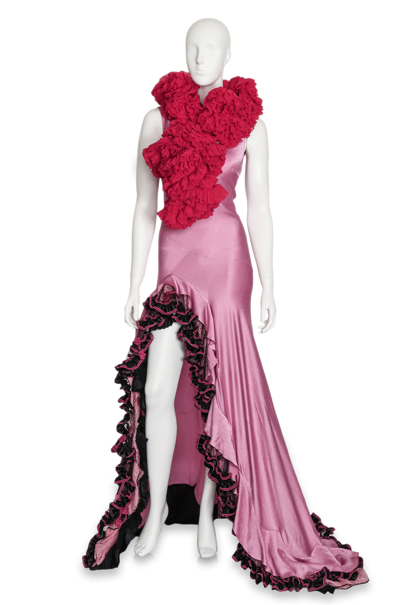 John Galliano Flamenco Runway Dress Sells for S$46,800 at Hotlotz