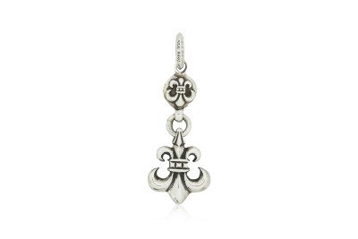 CHROME HEARTS  A STERLING SILVER _FLEUR DE LIS_ PENDANT LOT 4.jpg