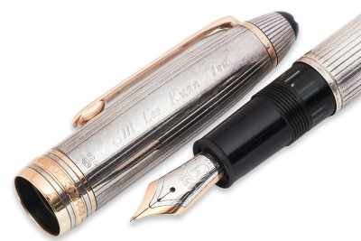 LOT 51 A MONTBLANC MEISTERSTUCK NO. 146 FOUNTAIN PEN BELONGING TO LEE KUAN YEW _2_.jpg