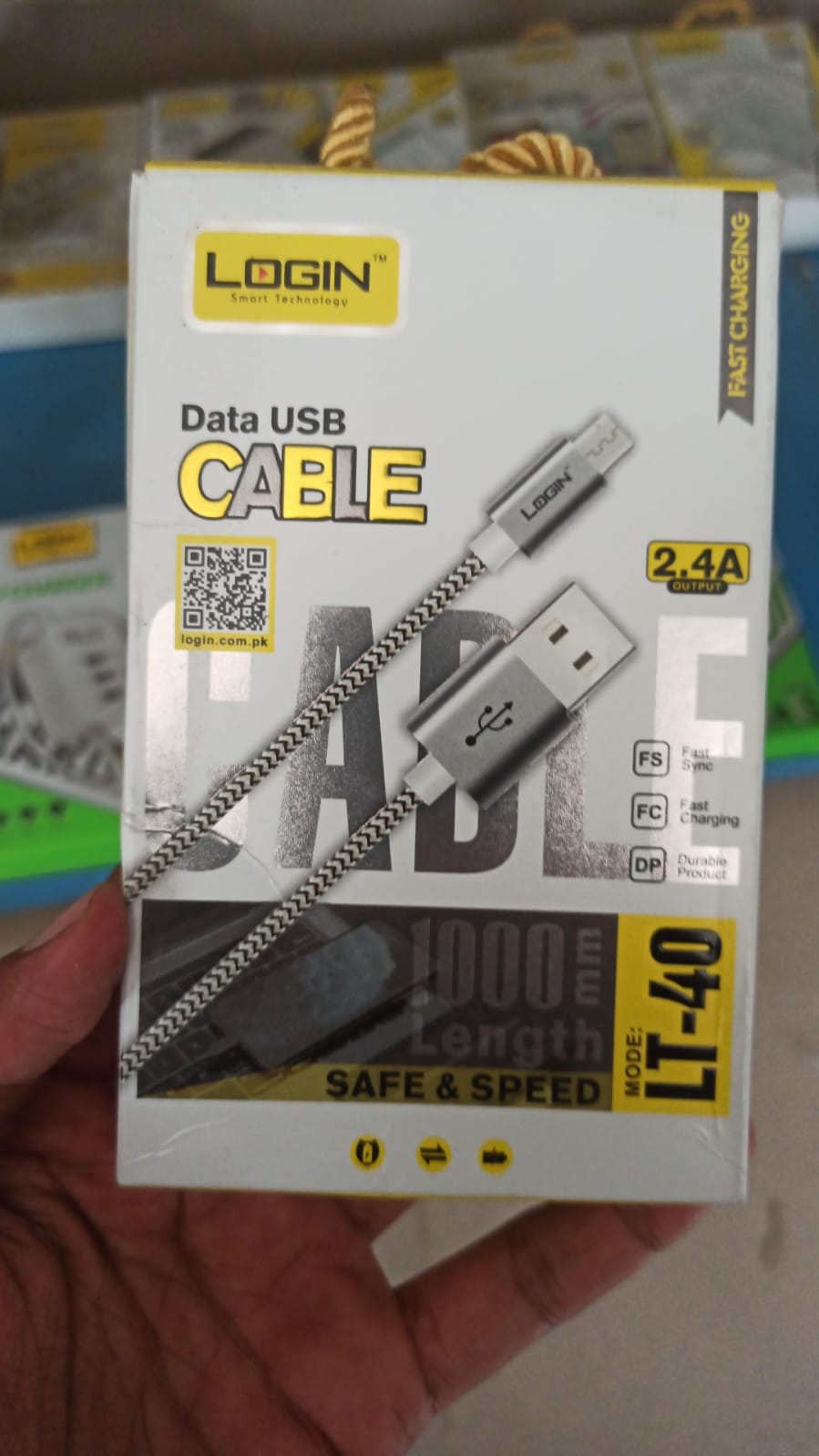 Login Fast Charging Cable LT 40 IOS