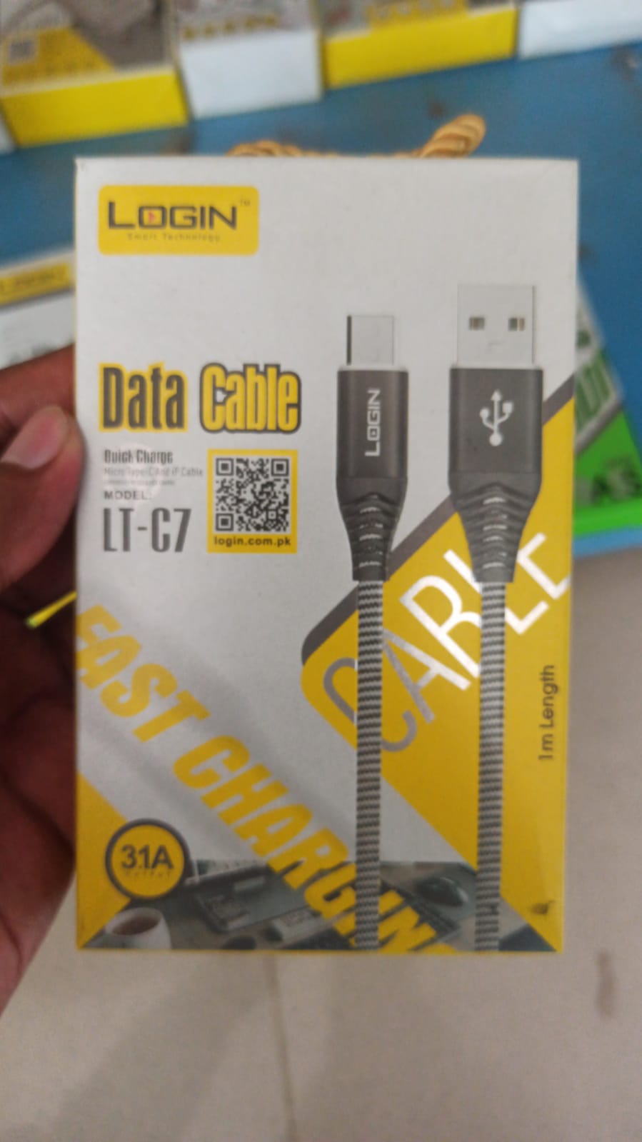 Login Fast Cahrging Cable C7 for IOS