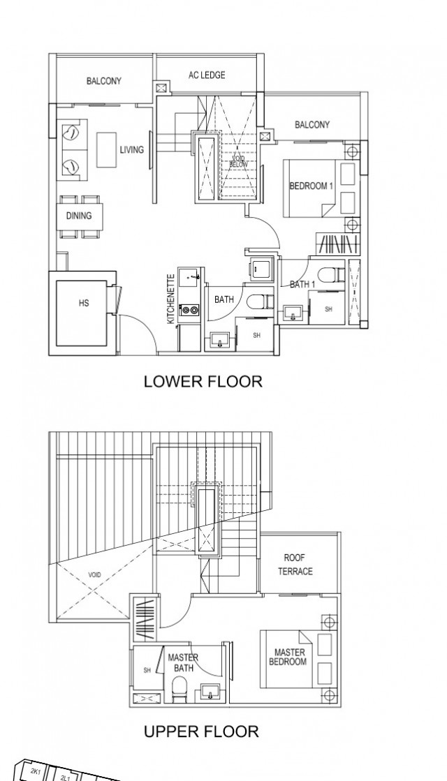 Kensington Square Apartment For Rent, 4,180, 2 Bed 3 Bath 904 sqft 4.62 psf