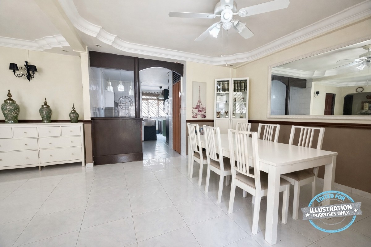 113 Teck Whye Lane HDB Apartment For Rent, $3,200, 3 Bed 2 Bath 1,119 sqft  $2.86 psf