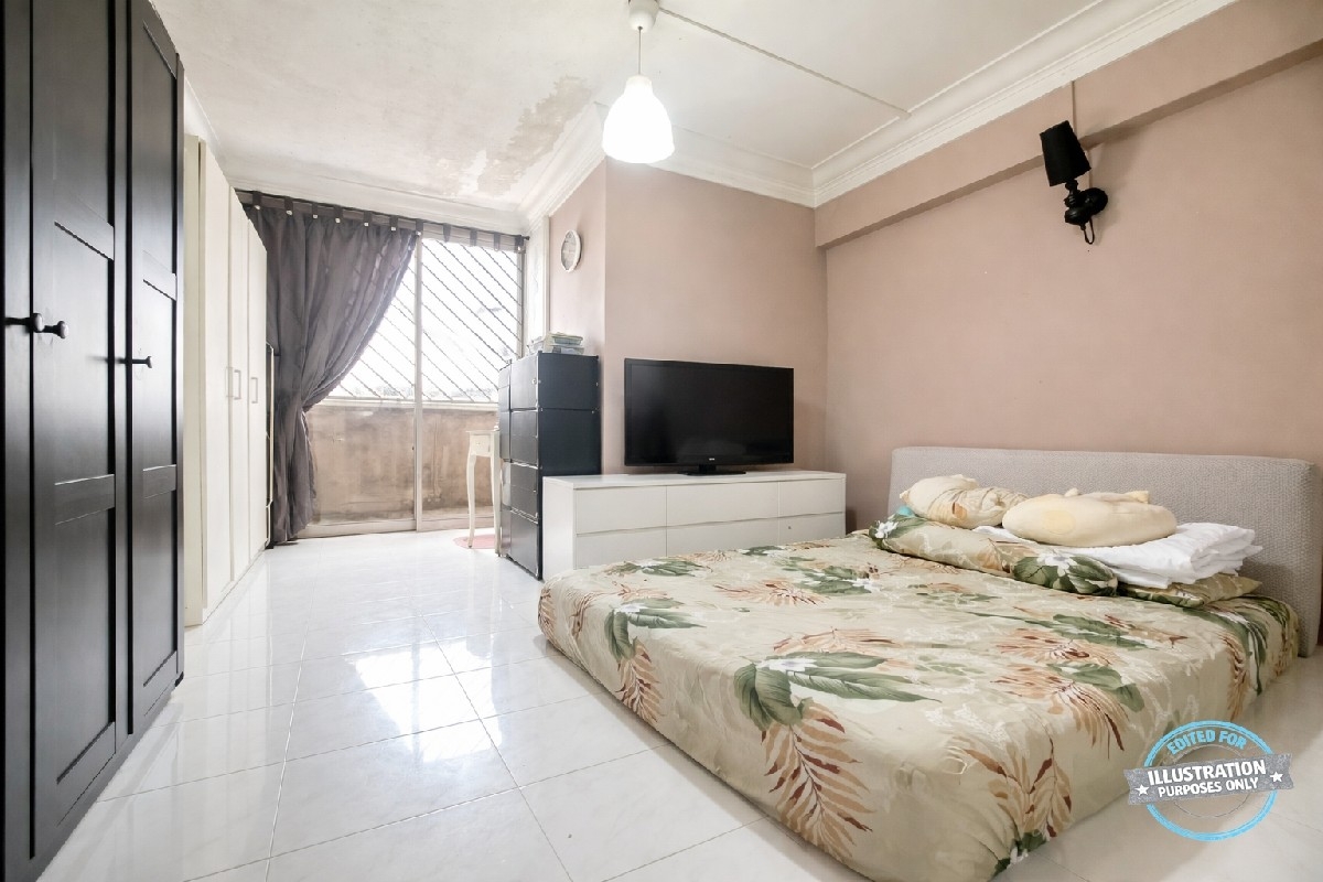 113 Teck Whye Lane HDB Apartment For Rent, $3,200, 3 Bed 2 Bath 1,119 sqft  $2.86 psf