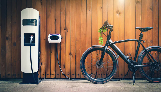 Electric Bike Charging Images