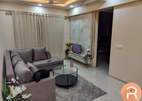Furnished 2BHK Flat Available For Rent in Balkum, Thane West