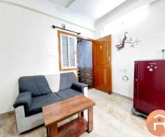 Fully Furnished 1BHK Flat Available For Rent in BTM Layout