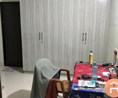 2 BHK semi furnished flat for rent in Kondapur masjid banda.