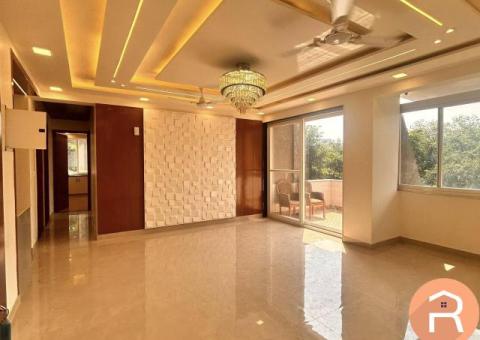 3bhk plus study flat for rent sector 6 dwarka