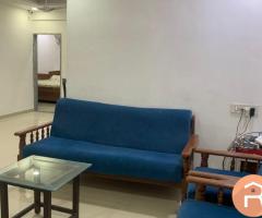 Furnished 2BHK Flat for Family in Prime Satellite, Ahmedabad