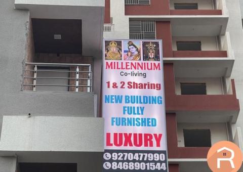 Millennium Co-Living fully furnished in Jayaram Nagar