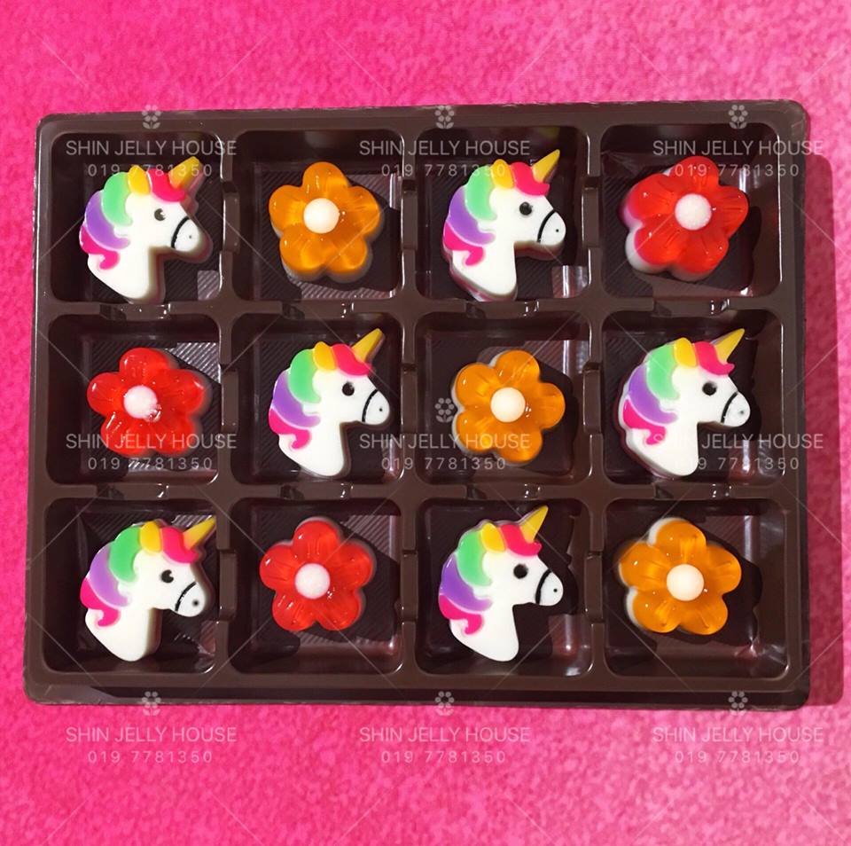 【E001】 独角兽一口燕 "Unicorn Jelly Bites"