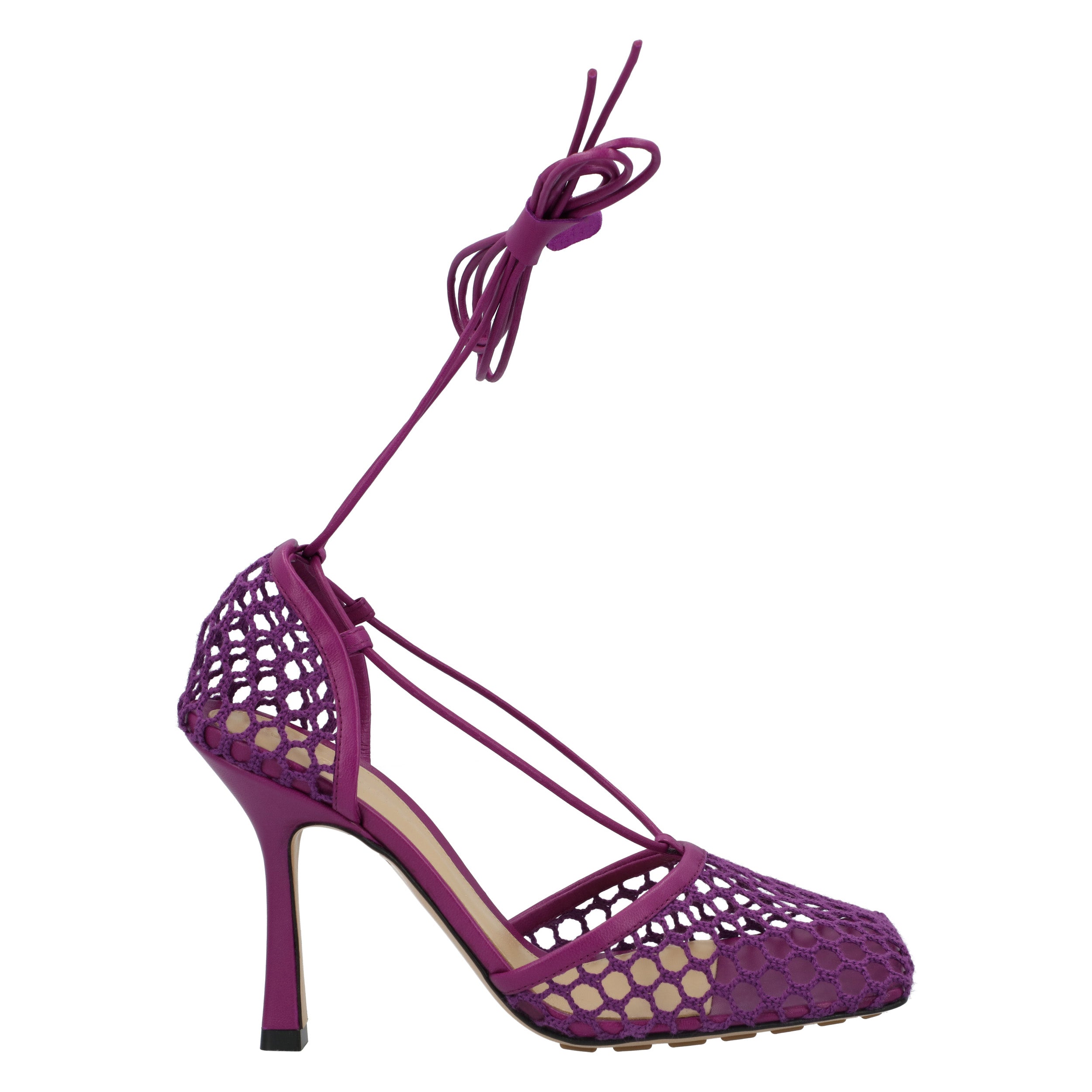 サンダル・ミュール Bottega Veneta Stretch Lace-Up Sandal Violet Bottega Veneta Stretch Lace-Up Sandal Violet | eBay