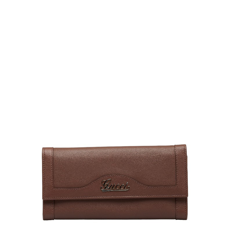 グッチ 294977 レザー ロング ウォレット Gucci Leather Long Wallet 294977 Women Brown One Size | eBay