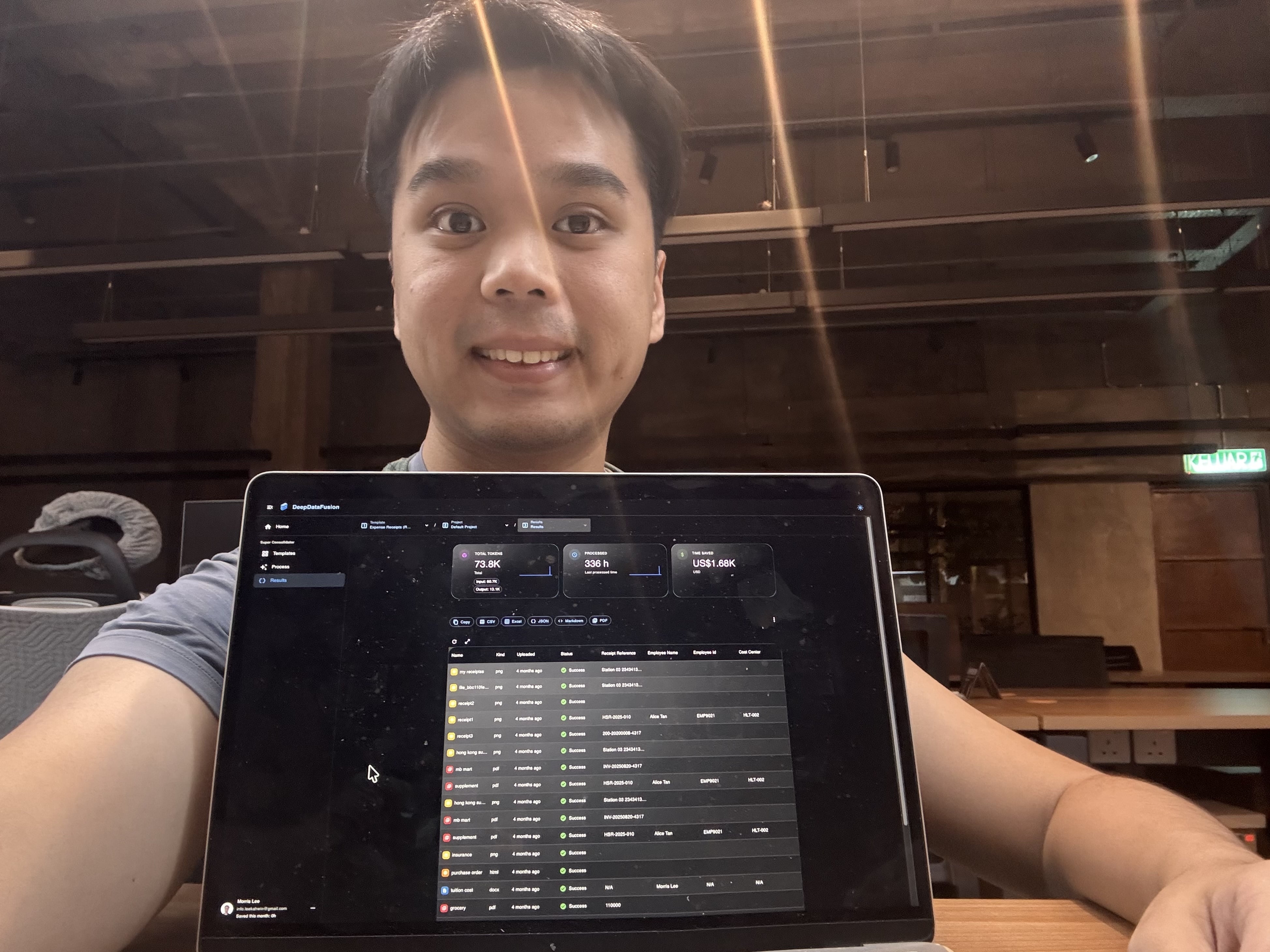 Morris — building DeepDataFusion