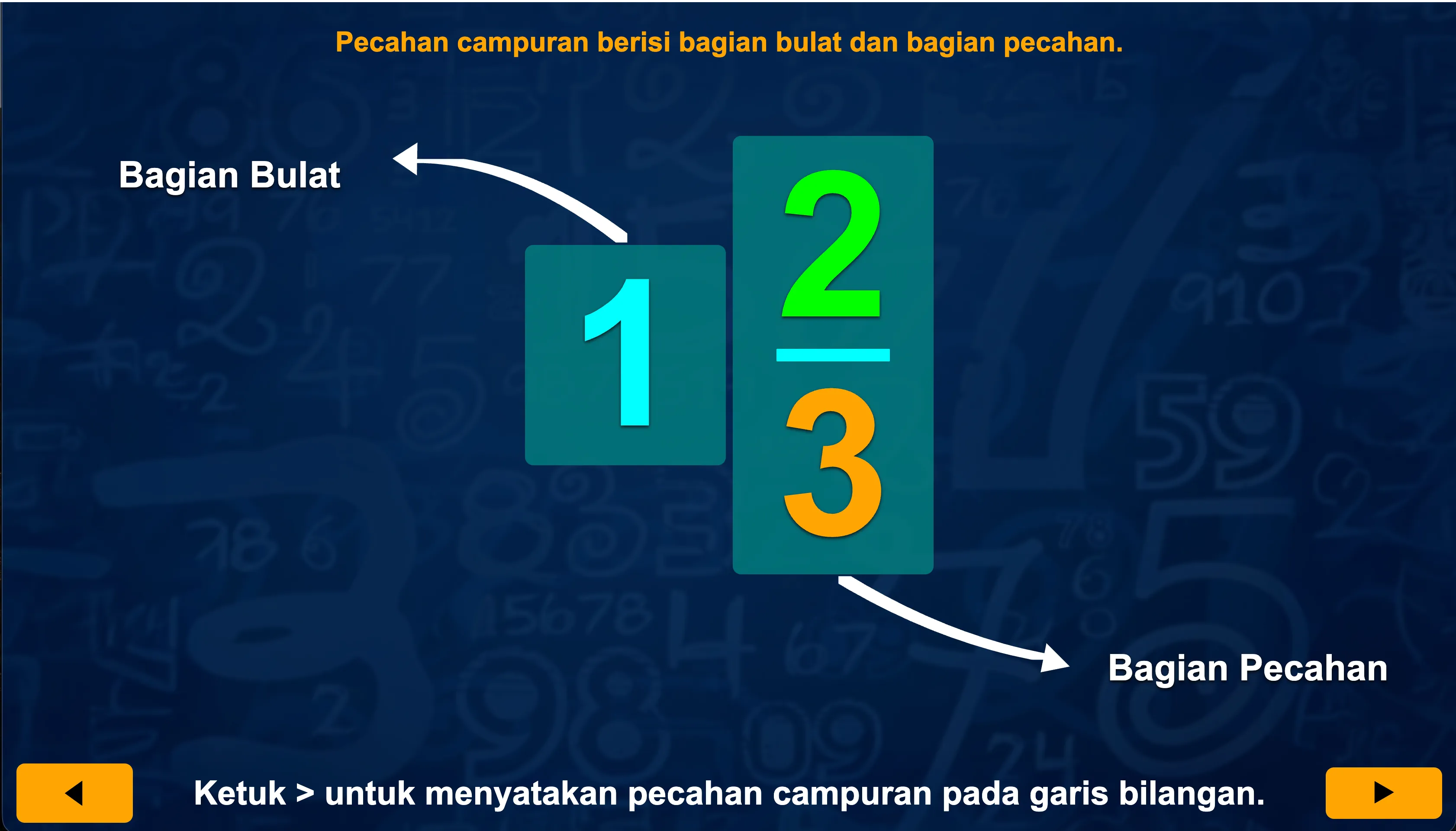 Atur Pecahan dalam Urutan