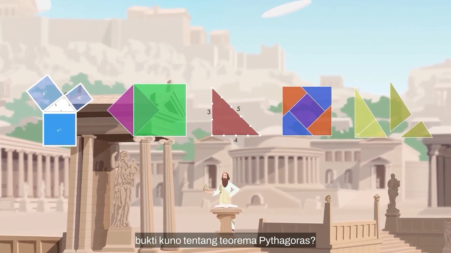 Teorema Pythagoras Dijelaskan