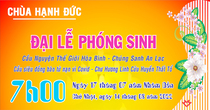 ĐẠI LỄ PHÓNG SINH LẦN 1
