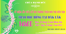 TRAO HỌC BỔNG TẠI ĐĂK LẮK