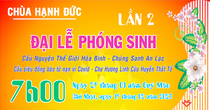 ĐẠI LỄ PHÓNG SINH LẦN 2