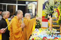 Chùm ảnh lễ tắm Phật PL 2559 DL 2015 tại Chùa Bửu Đà