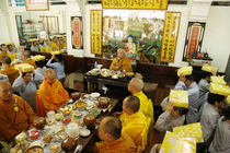 Lễ cài hoa hồng và dâng y PL: 2559 DL: 2015