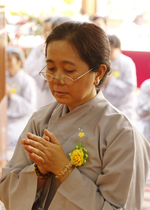 Lễ cài hoa hồng và dâng y PL: 2559 DL: 2015