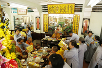 Lễ cài hoa hồng và dâng y PL: 2559 DL: 2015