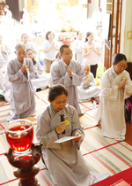 Lễ cài hoa hồng và dâng y PL: 2559 DL: 2015