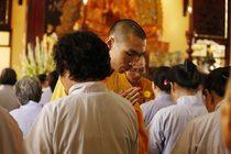 Lễ cài hoa hồng và dâng y PL: 2559 DL: 2015