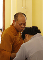 Lễ cài hoa hồng và dâng y PL: 2559 DL: 2015