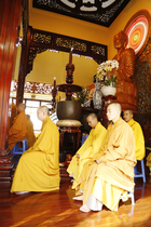 Lễ cài hoa hồng và dâng y PL: 2559 DL: 2015