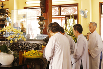 Lễ cài hoa hồng và dâng y PL: 2559 DL: 2015