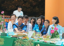LHTN Quận 10 liên hoan các món chay
