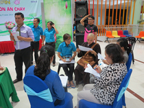 LHTN Quận 10 liên hoan các món chay