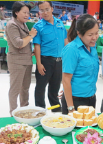 LHTN Quận 10 liên hoan các món chay