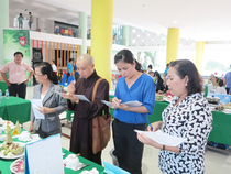 LHTN Quận 10 liên hoan các món chay