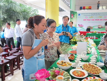 LHTN Quận 10 liên hoan các món chay