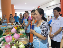 LHTN Quận 10 liên hoan các món chay