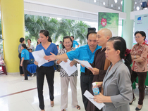 LHTN Quận 10 liên hoan các món chay