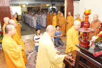 chùm ảnh lễ tang Thượng tọa Thích Thị Hạnh