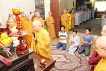chùm ảnh lễ tang Thượng tọa Thích Thị Hạnh