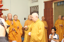 chùm ảnh lễ tang Thượng tọa Thích Thị Hạnh